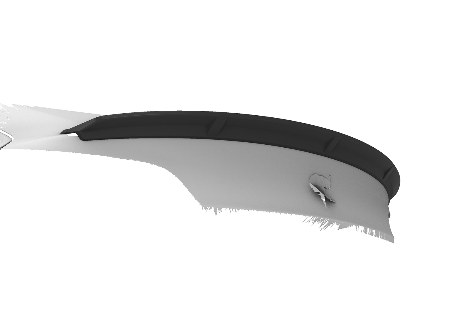 Becquet / Extension CAP pour Tesla Model 3 toutes carrosseries (depuis 2017) - Fabriqué en ABS (6 finitions au choix)