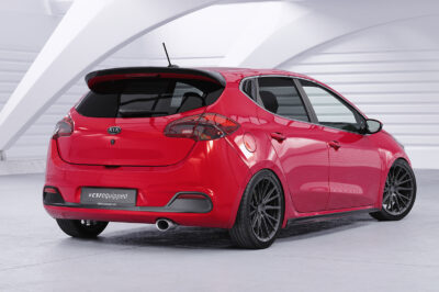 Becquet / Extension CAP pour Kia Ceed (JD) toutes carrosseries (2012-2018) - Fabriqu&eacute; en ABS (6 finitions au choix)