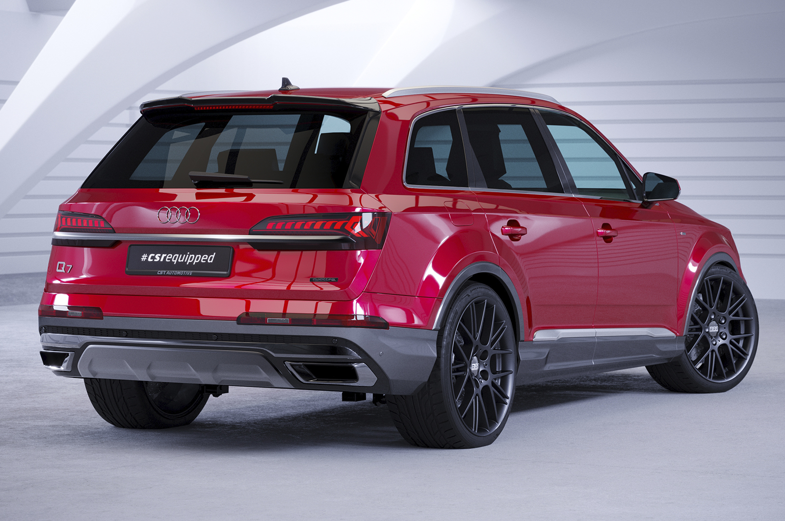 Becquet / Extension CAP pour Audi SQ7 (4M) toutes carrosseries (depuis 2015) - Fabriqué en ABS (6 finitions au choix)