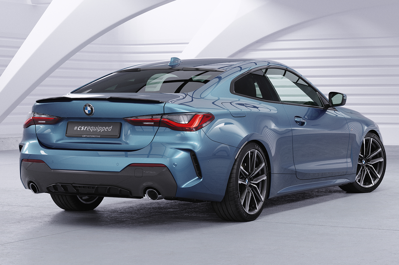 Cache de lunette arrière pour BMW Série 4 G22 / G82 coupé (depuis 2020) - Fabriqué en ABS (6 finitions au choix)