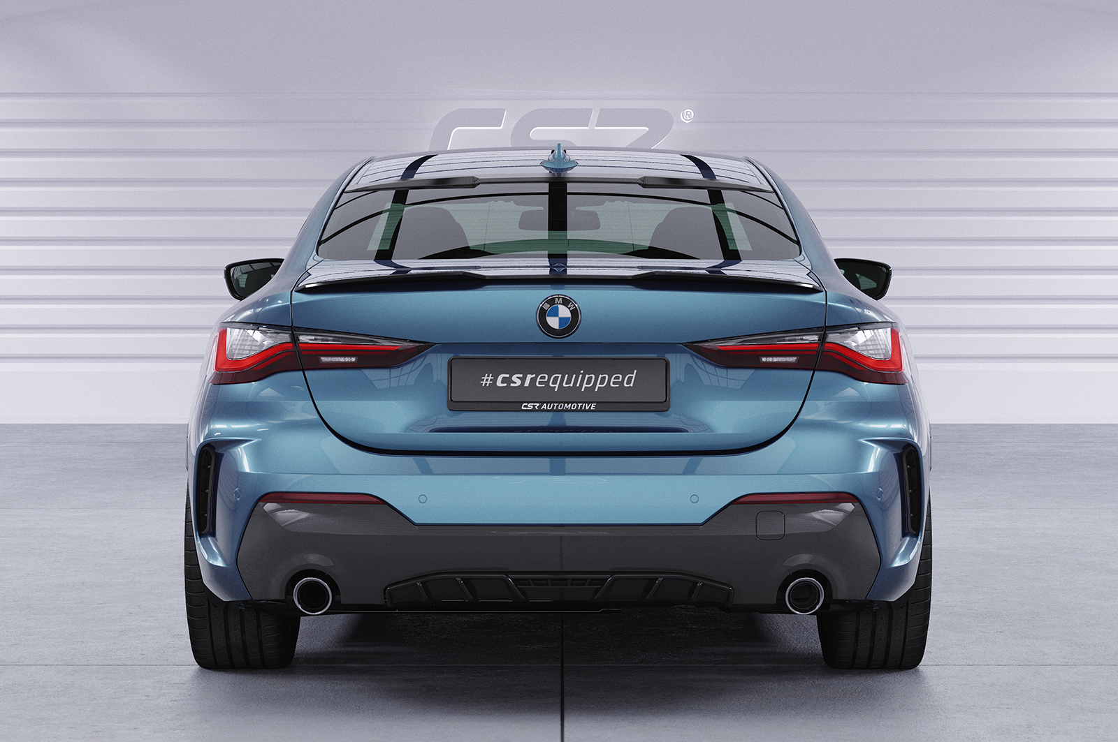 Cache de lunette arrière pour BMW Série 4 G22 / G82 coupé (depuis 2020) - Fabriqué en ABS (6 finitions au choix)