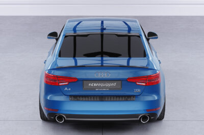 Cache de lunette arri&egrave;re pour Audi S4 B9 (Typ 8W) berline (depuis 2015) - Fabriqu&eacute; en ABS (6 finitions au choix)
