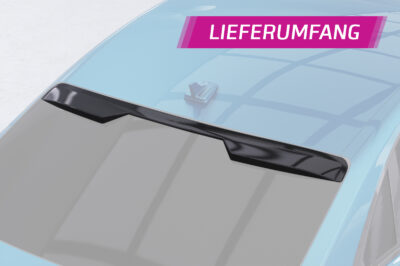 Cache de lunette arrière pour Audi A3 / S3 / RS3 (8Y) berline (depuis 2020) - Fabriqué en ABS (6 finitions au choix)