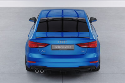 Cache de lunette arrière pour Audi A3 / S3 (8V) berline (2012-2020) - Fabriqué en ABS (6 finitions au choix)
