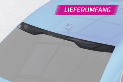 Cache de lunette arrière pour Audi A3 / S3 (8V) berline (2012-2020) - Fabriqué en ABS (6 finitions au choix)