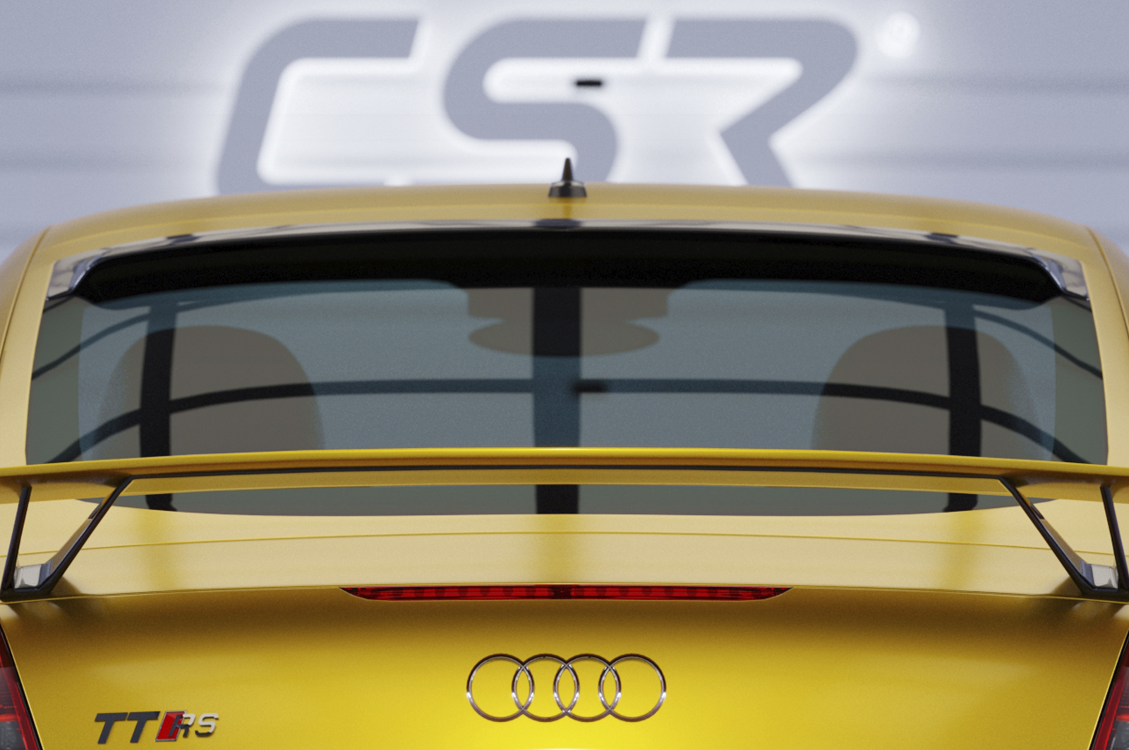 Cache de lunette arrière pour Audi TT (8J) coupé (2006-2014) - Fabriqué en ABS (6 finitions au choix)
