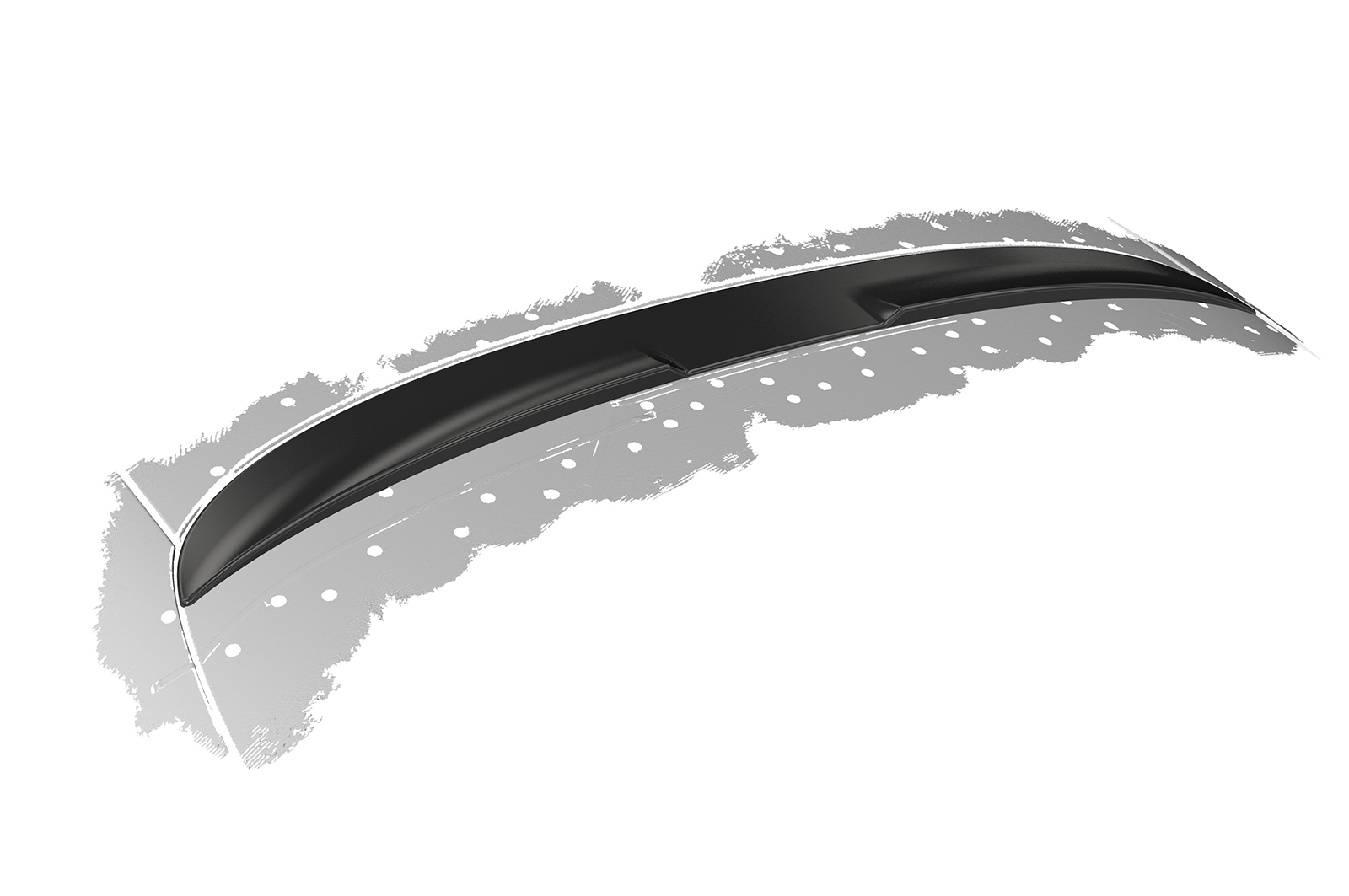 Cache de lunette arrière pour Mercedes-Benz GLC (C253) coupé (depuis 2016) - Fabriqué en ABS (6 finitions au choix)
