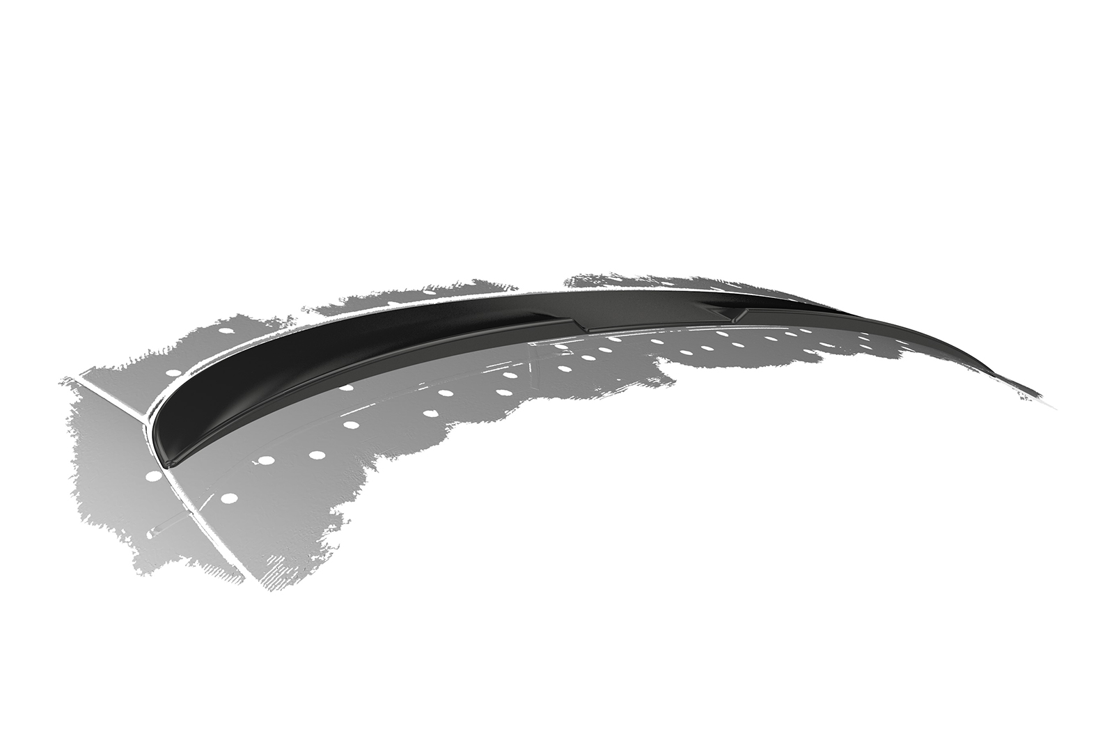 Cache de lunette arrière pour Mercedes-Benz GLC (C253) coupé (depuis 2016) - Fabriqué en ABS (6 finitions au choix)