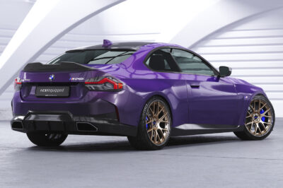 Cache de lunette arrière pour BMW Série 2 G42 / G87 coupé (depuis 2021) - Fabriqué en ABS (6 finitions au choix)