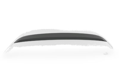 Cache de lunette arri&egrave;re pour Mercedes-Benz Classe C (W206) berline (depuis 2021) - Fabriqu&eacute; en ABS (6 finitions au choix)