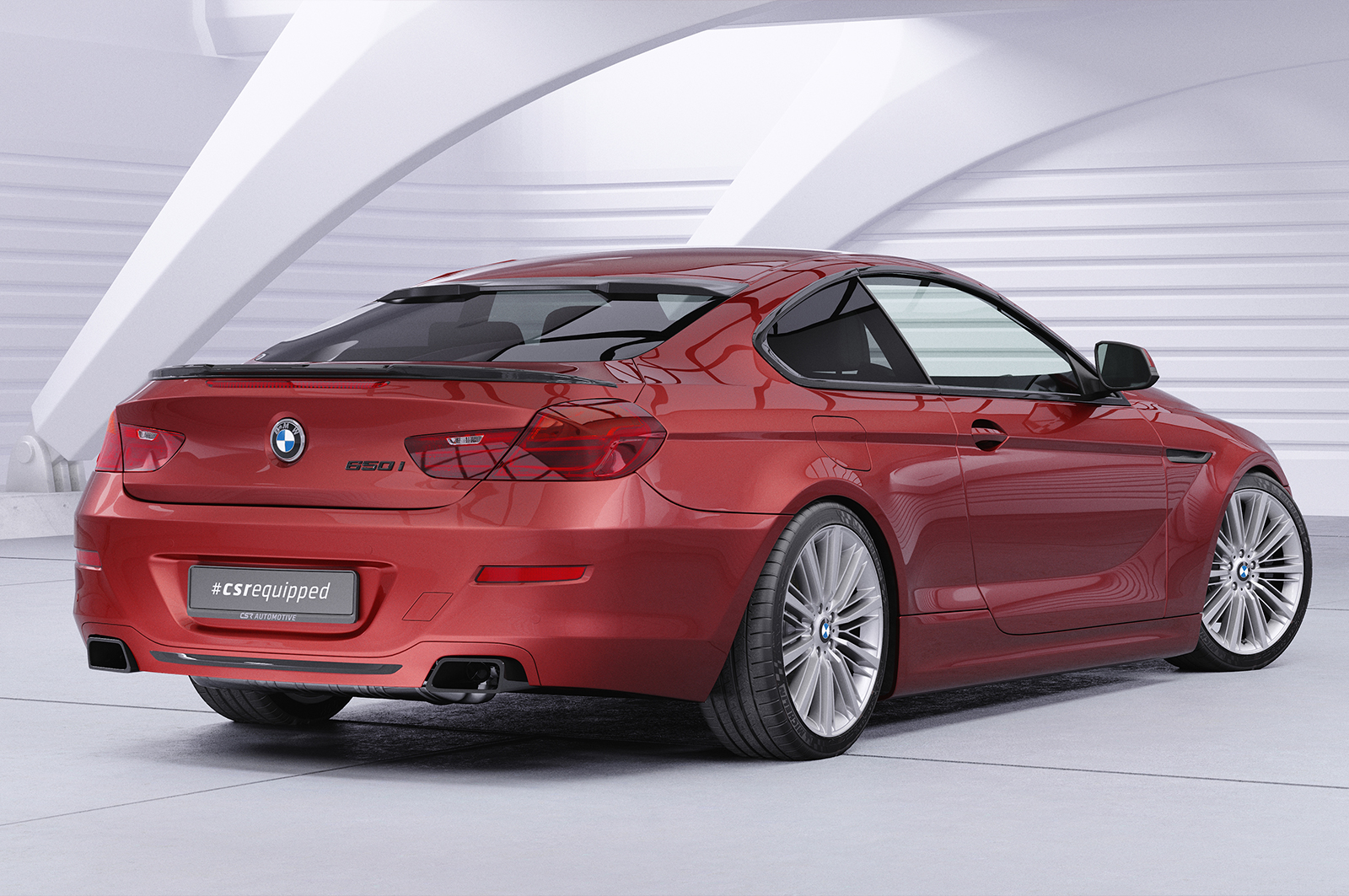 Cache de lunette arrière pour BMW Série 6 F13 coupé (2011-2017) - Fabriqué en ABS (6 finitions au choix)