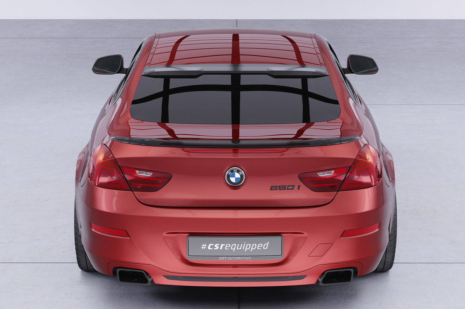Cache de lunette arrière pour BMW Série 6 F13 coupé (2011-2017) - Fabriqué en ABS (6 finitions au choix)