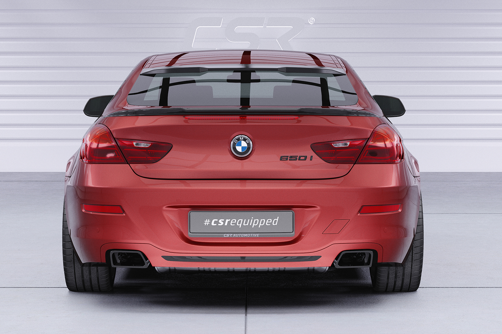 Cache de lunette arrière pour BMW Série 6 F13 coupé (2011-2017) - Fabriqué en ABS (6 finitions au choix)