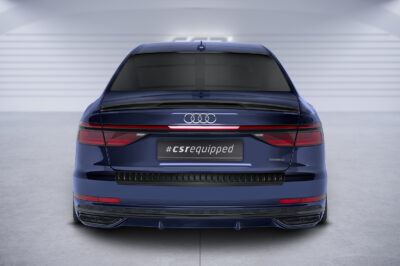 Cache de lunette arrière pour Audi A8 D5 (Typ 4N - F8) toutes carrosseries (auch S8) (depuis 2017) - Fabriqué en ABS (6 finitions au choix)