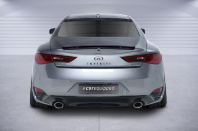 Cache de lunette arrière pour Infiniti Q60 coupé (2016-2022) - Fabriqué en ABS (6 finitions au choix)