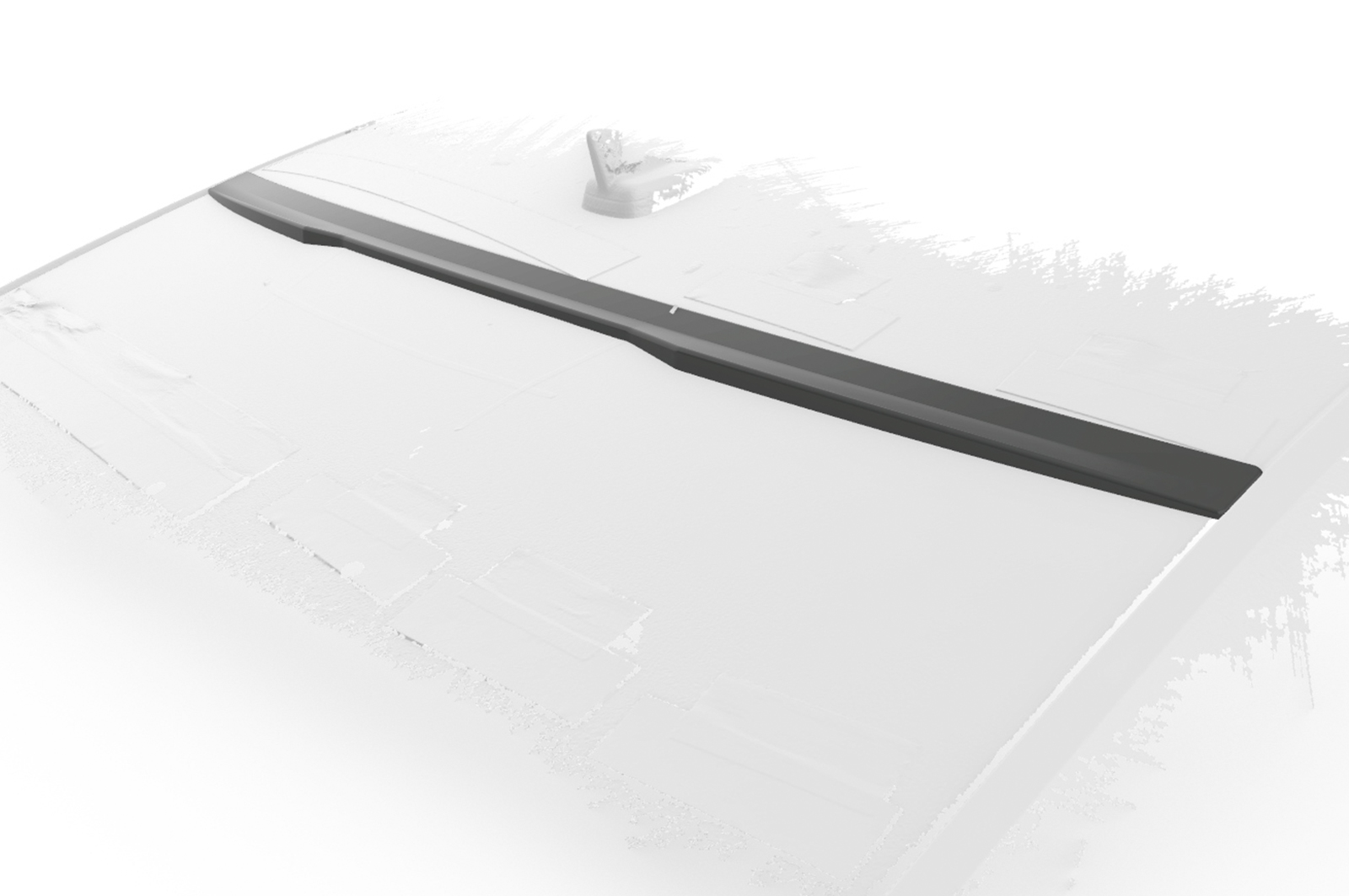 Cache de lunette arrière pour Audi A6 C8 (Typ 4K / F2) berline (depuis 2018) - Fabriqué en ABS (6 finitions au choix)