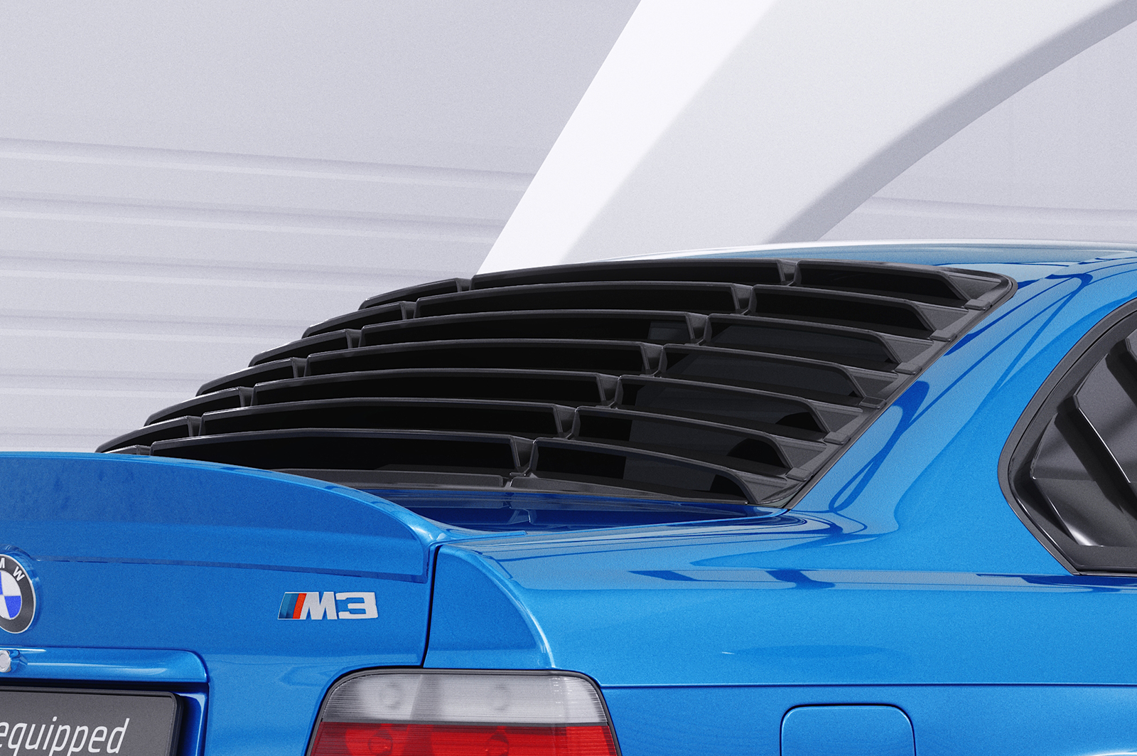 Cache de lunette arrière pour BMW Série 3 (E36) coupé (1992-1998) - Fabriqué en ABS (6 finitions au choix)