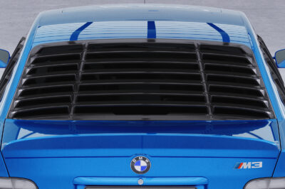 Cache de lunette arrière pour BMW Série 3 (E36) coupé (1992-1998) - Fabriqué en ABS (6 finitions au choix)