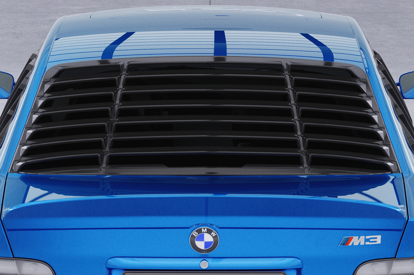 Cache de lunette arrière pour BMW Série 3 (E36) coupé (1992-1998) - Fabriqué en ABS (6 finitions au choix)