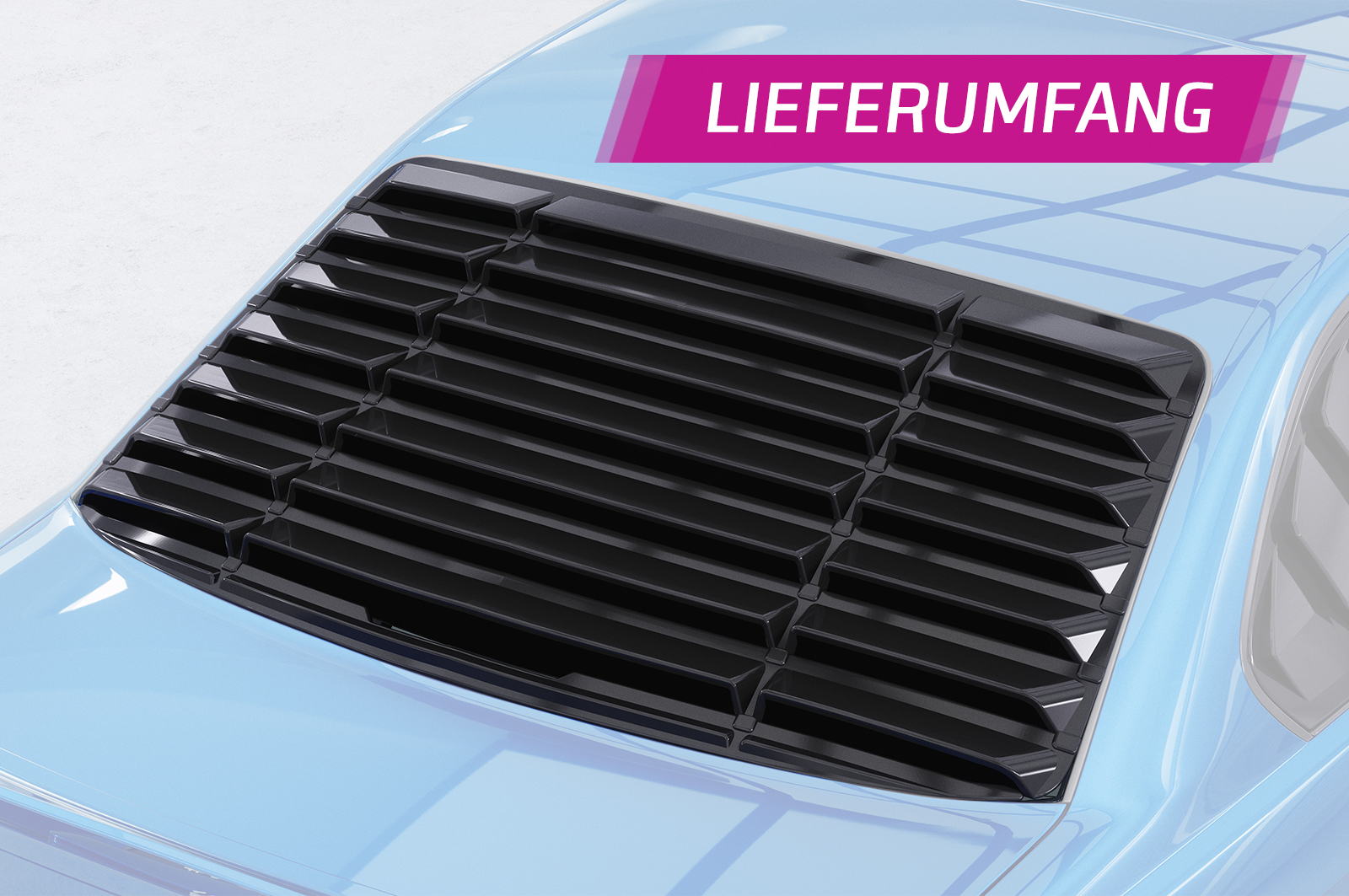 Cache de lunette arrière pour BMW Série 3 (E36) coupé (1992-1998) - Fabriqué en ABS (6 finitions au choix)