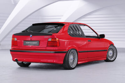 Cache de lunette arrière pour BMW Série 3 (E36) Compact (1994-2000) - Fabriqué en ABS (6 finitions au choix)