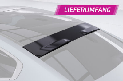 Cache de lunette arri&egrave;re pour BMW S&eacute;rie 8 G16 Grand coup&eacute; (depuis 2019) - Fabriqu&eacute; en ABS (6 finitions au choix)