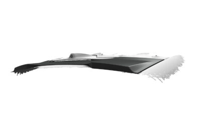 Cache de lunette arrière pour Nio ET7 berline (depuis 2022) - Fabriqué en ABS (6 finitions au choix)