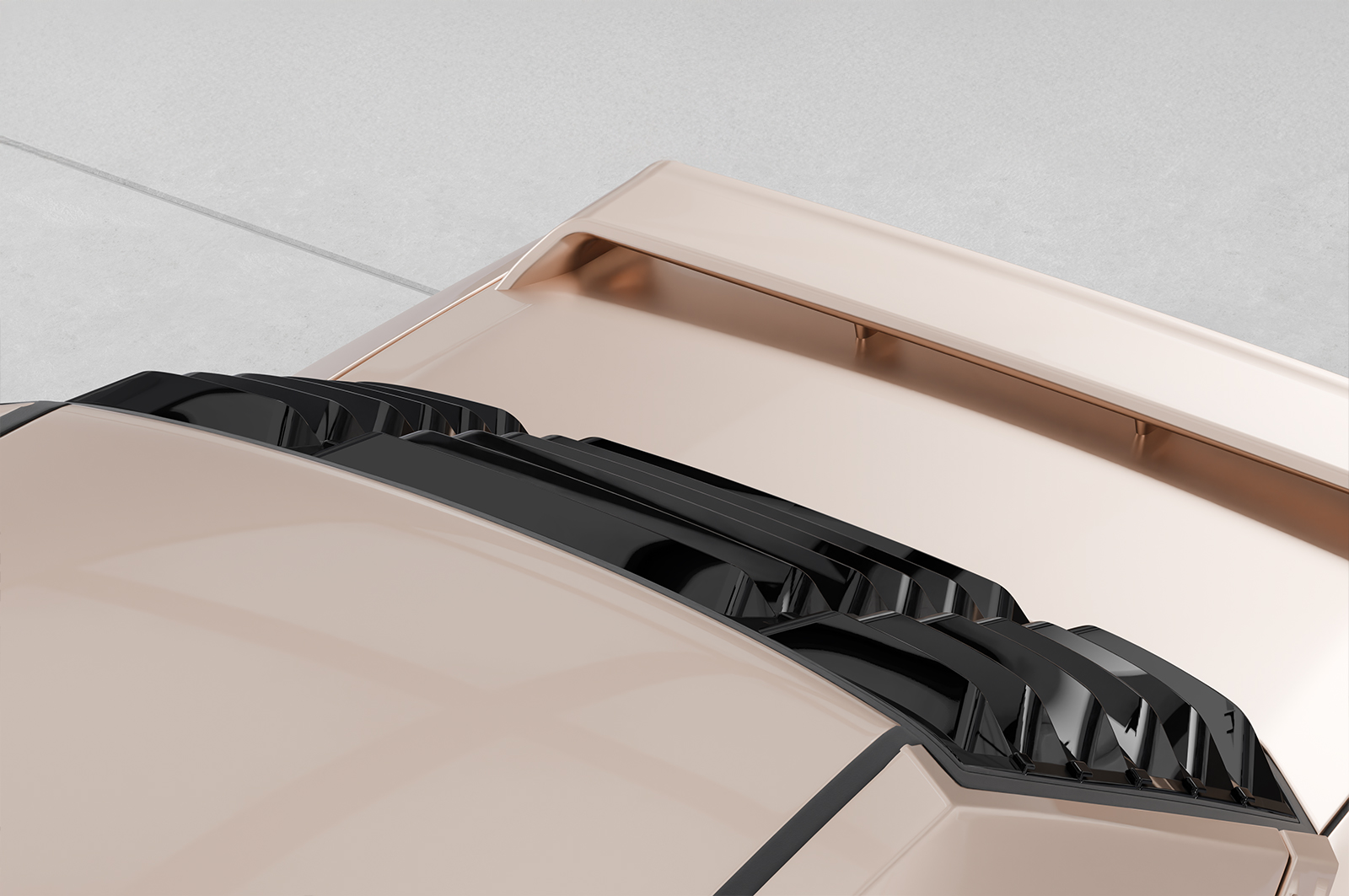 Cache de lunette arrière pour Mercedes-Benz W201 / 190er berline (1982-1993) - Fabriqué en ABS (6 finitions au choix)