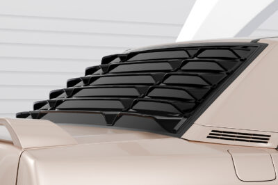 Cache de lunette arrière pour Mercedes-Benz W201 / 190er berline (1982-1993) - Fabriqué en ABS (6 finitions au choix)