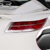 Paupières de phares arrières (la paire) pour Opel GT Roadster Roadster (2007-2009) - Fabriqué en ABS (à peindre)