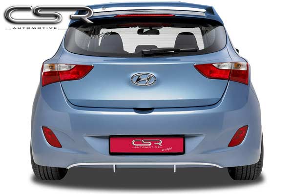 Paupières de phares arrières (la paire) pour Hyundai I30 sauf CW break (10/2011-01/2017) - Fabriqué en ABS (à peindre)