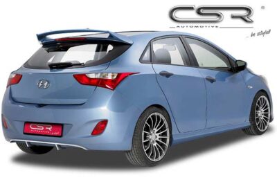 Paupières de phares arrières (la paire) pour Hyundai I30 sauf CW break (10/2011-01/2017) - Fabriqué en ABS (à peindre)