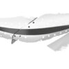 Paupières de phares arrières (la paire) pour Hyundai I40 break (2011-2019) - Fabriqué en ABS (à peindre)