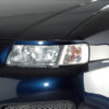 Paupières de phares avants (la paire) pour Audi A3 8L hatchback (1996-2000) - Fabriqué en ABS (à peindre)