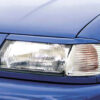 Paupières de phares avants (la paire) pour Seat Ibiza 6K hatchback (1993-1998) - Fabriqué en ABS (à peindre)