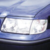 Paupières de phares avants (la paire) pour VW Polo 3 Typ 6N2 hatchback / break / berline (2000-2002) - Fabriqué en ABS (à peindre)