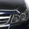 Paupières de phares avants (la paire) pour Opel Vectra C toutes carrosseries (facelift) (2005-2008) - Fabriqué en ABS (à peindre)