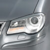 Paupières de phares avants (la paire) pour VW Touran GP toutes carrosseries (2006-2010) - Fabriqué en ABS (à peindre)