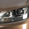 Paupières de phares avants (la paire) pour VW Touran GP2 toutes carrosseries (2010-2015) - Fabriqué en ABS (à peindre)