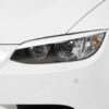 Paupières de phares avants (la paire) pour BMW Série 3 E92 / E93 coupé / cabriolet (2006-03/2010) - Fabriqué en ABS (à peindre)