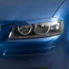 Paupières de phares avants (la paire) pour Audi A3 8P toutes carrosseries (2003-2005) - Fabriqué en ABS (à peindre)