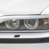 Paupières de phares avants (la paire) pour BMW Série 5 E39 berline / break (1995-2004) - Fabriqué en ABS (à peindre)