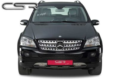 Paupières de phares avants (la paire) pour Mercedes Benz ML / W164 toutes carrosseries auch Modellpflege (depuis 2005) - Fabriqué en ABS (à peindre)