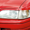 Paupières de phares avants (la paire) pour Ford Escort toutes carrosseries GAL / All (1990-1995) - Fabriqué en ABS (à peindre)