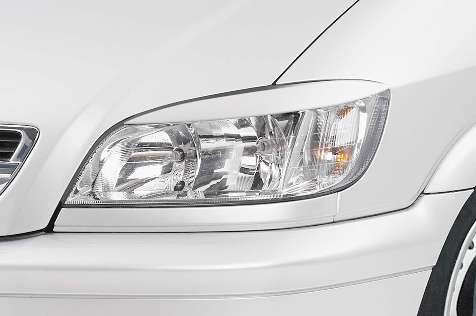 Paupières de phares avants (la paire) pour Opel Zafira A (1999-2005) - Fabriqué en ABS (à peindre)