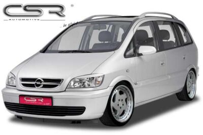 Paupières de phares avants (la paire) pour Opel Zafira A (1999-2005) - Fabriqué en ABS (à peindre)