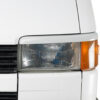 Paupières de phares avants (la paire) pour VW T4 partie avant courte (1990-2003) - Fabriqué en ABS (à peindre)