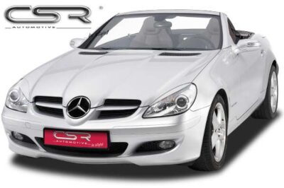 Paupières de phares avants (la paire) pour Mercedes Benz SLK R171 toutes carrosseries (3/2004-3/2011) - Fabriqué en ABS (à peindre)