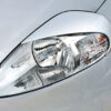Paupières de phares avants (la paire) pour Fiat Grande Punto 199 toutes carrosseries (depuis 2005) - Fabriqué en ABS (à peindre)