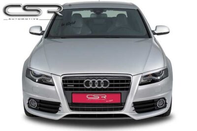 Paupières de phares avants (la paire) pour Audi A4 B8 berline / Avant (depuis 2007) - Fabriqué en ABS (à peindre)